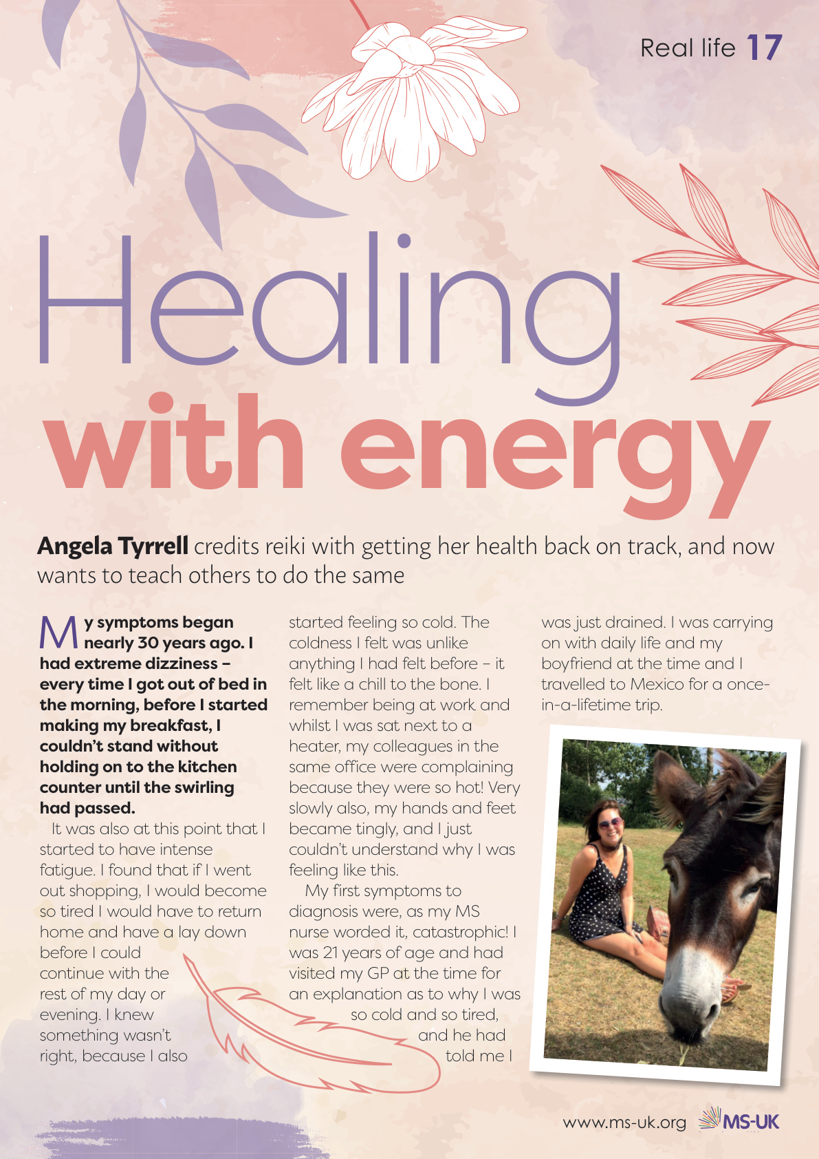 New Pathways magazine page 17 — Healing with Energy